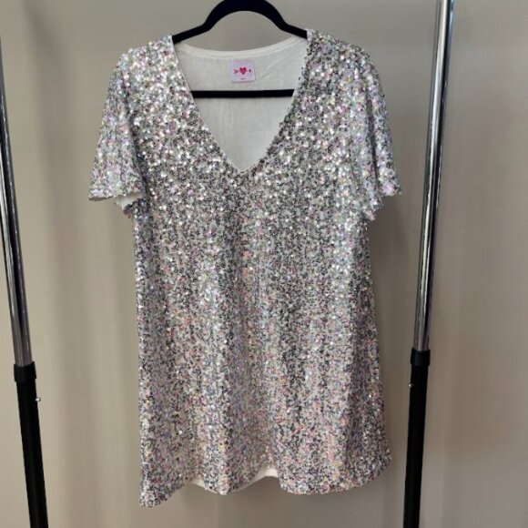 Buddy Love Dresses & Skirts - BuddyLove Taya Sequin Short Dress - Funfetti